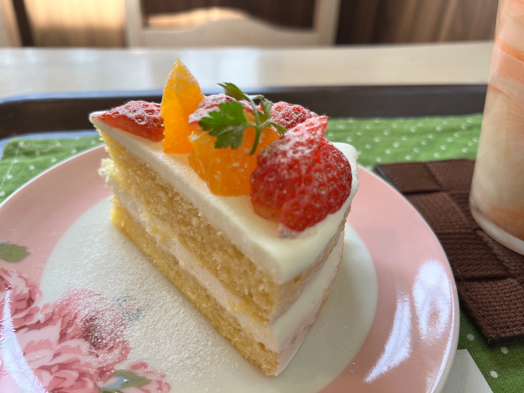 カフェレスト結。ケーキ