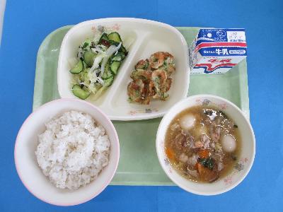 令和7年6月26日の給食の写真