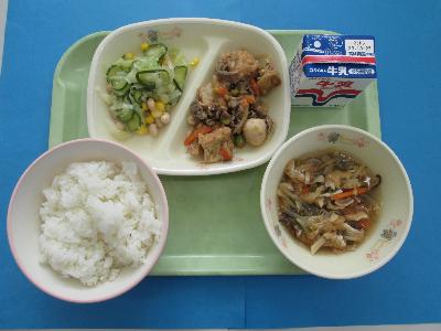 令和7年10月15日の給食の写真