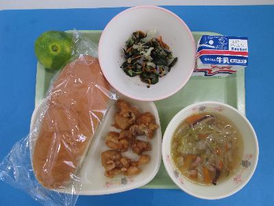 令和7年10月16日の給食の写真