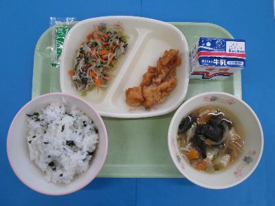令和7年10月22日の給食の写真