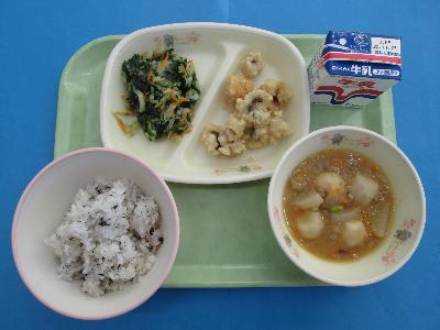 令和7年11月14日の給食の写真