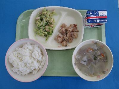 令和7年11月26日の給食の写真