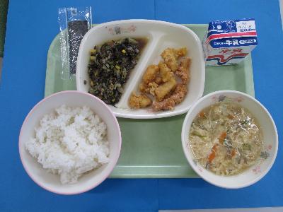 令和7年11月28日の給食の写真