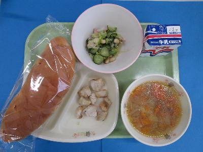 令和7年4月28日の給食の写真