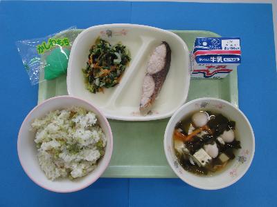令和7年5月2日の給食の写真