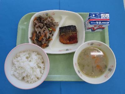 令和7年6月4日の給食の写真
