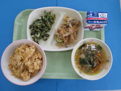 令和7年6月6日の給食の写真