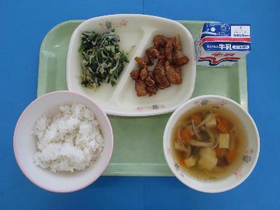 令和7年6月20日の給食の写真