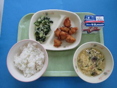 令和7年6月24日の給食の写真