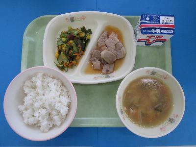 令和7年6月25日の給食の写真