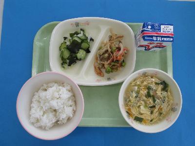 令和7年7月1日の給食の写真