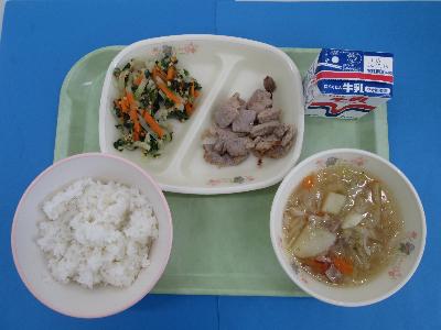 令和7年7月4日の給食の写真