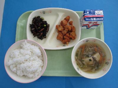 令和8年1月16日の給食の写真