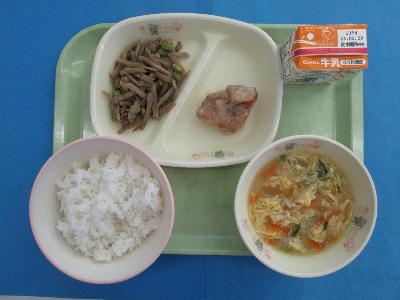 令和8年2月18日の給食の写真