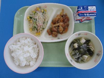 令和8年4月23日の給食の写真