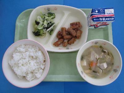 令和8年4月28日の給食の写真