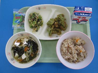 令和8年5月1日の給食の写真