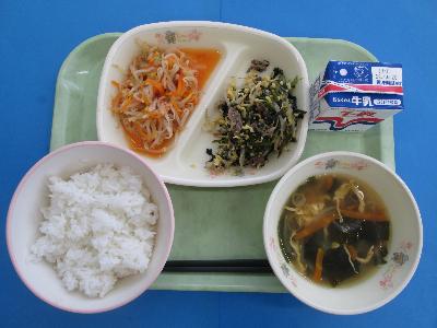 令和8年6月10日の給食の写真