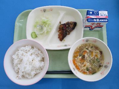 令和8年9月1日の給食の写真
