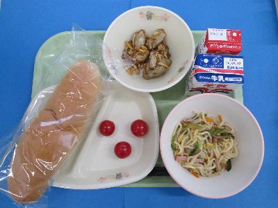 令和8年9月3日の給食の写真