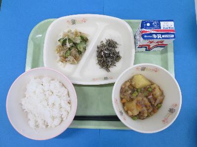 令和8年9月4日の給食の写真