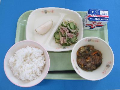 令和8年9月9日の給食の写真