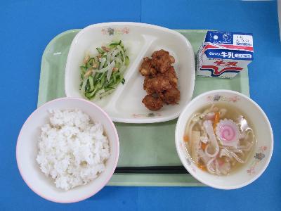 令和8年9月10日の給食の写真