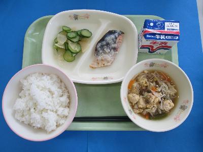 令和8年9月11日の給食の写真