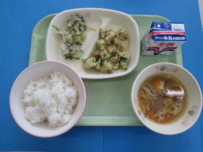 令和7年9月9日の給食の写真