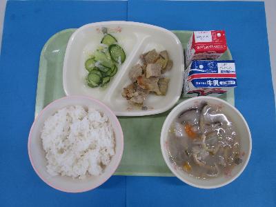 令和7年9月11日の給食の写真