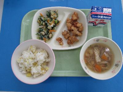令和7年9月12日の給食の写真