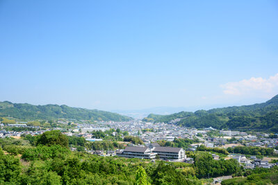 砥部町の街並み（砥部地区）201705