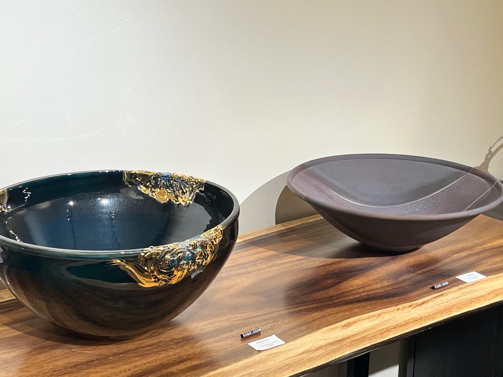 作家コーナーの展示