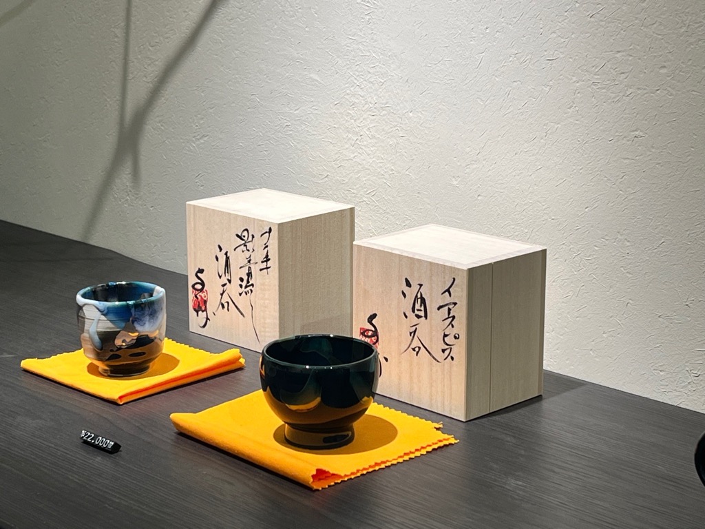 作家コーナーの展示